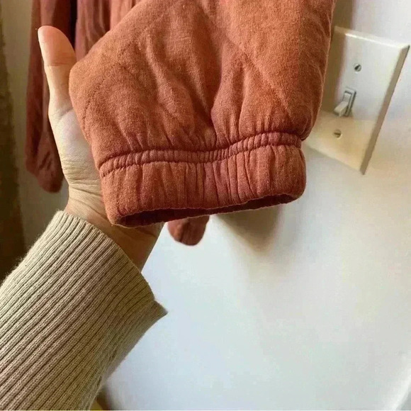 Half-Zip Quilted Sweater, Size M Boxy Sweater Comfy - Picture 10 of 13